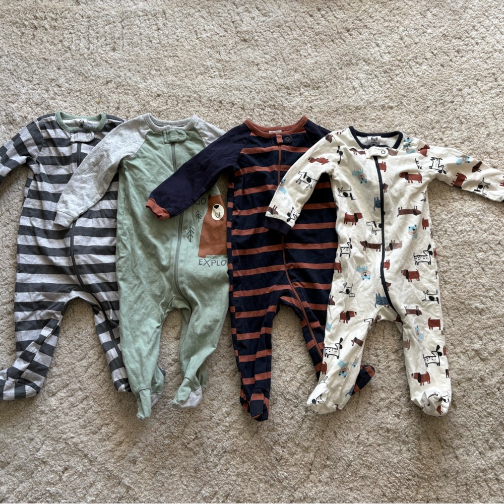 Gerber 3-6 Months Pajama Bundle